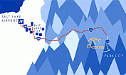 The Canyons Parking Map